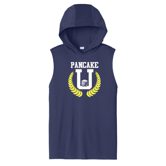 PANCAKE U - Hooded Muscle Tee