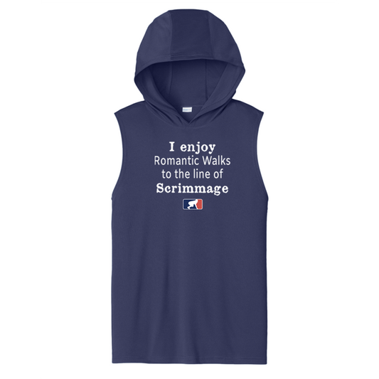 ROMANTIC WALKS - Hooded Muscle Tee