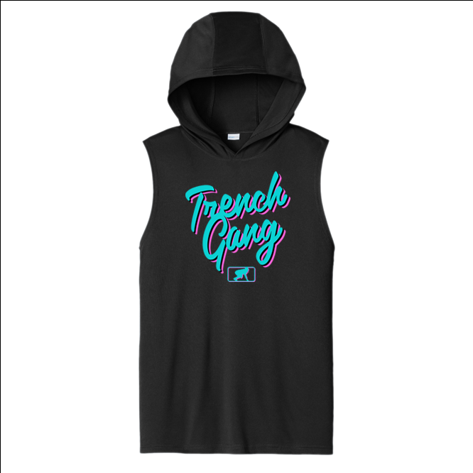 TRENCH GANG (Vice) - Trench Vice Hooded Muscle T-Shirt