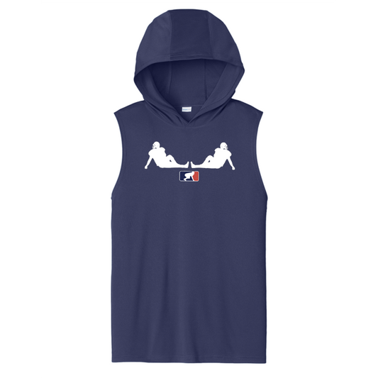 TRUCKER LOGO - Hooded Muscle Tee