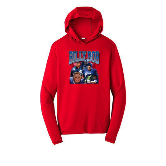 BILLY BOB - Hooded Long Sleeve Performance Tee
