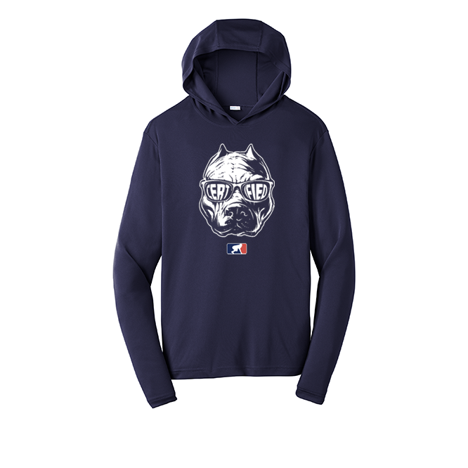 CERTIFIED DAWG - Hooded Long Sleeve Performance Tee