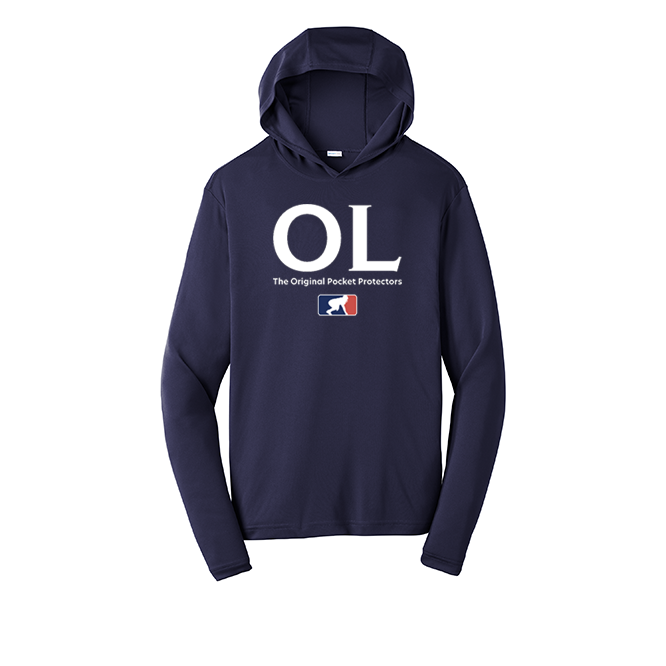 POCKET PROTECTORS - Hooded Long Sleeve Performance Tee