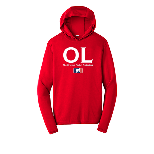 POCKET PROTECTORS - Hooded Long Sleeve Performance Tee