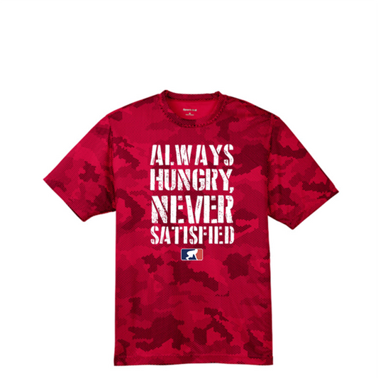 ALWAYS HUNGRY- Hex Camo Performance Tee