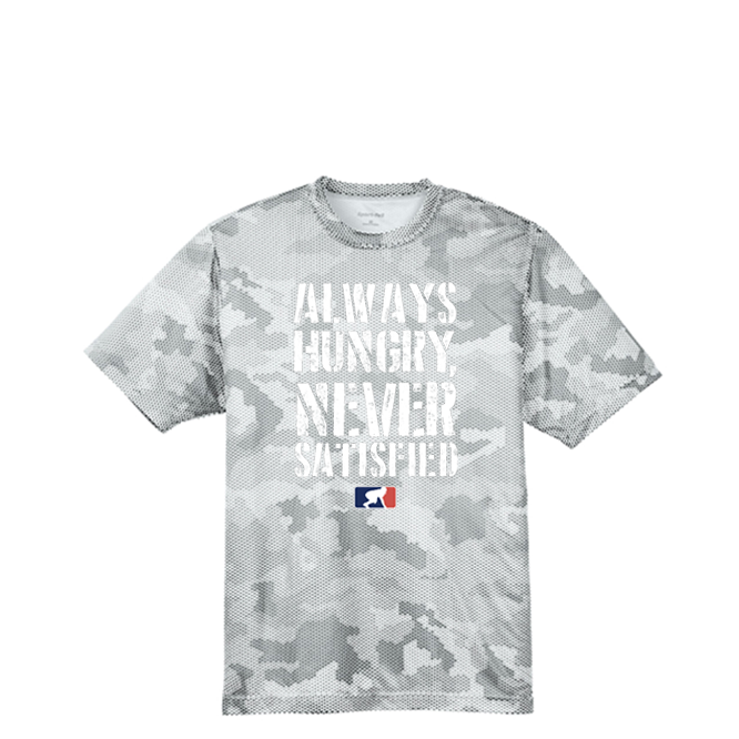 ALWAYS HUNGRY- Hex Camo Performance Tee