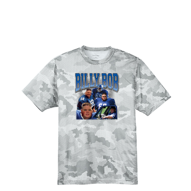 BILLY BOB - Hex Camo Performance Tee