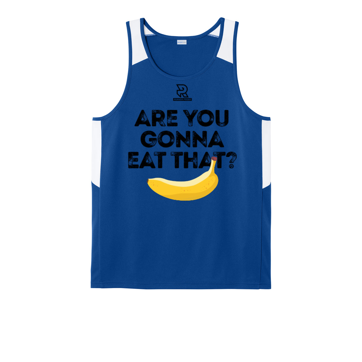 ARE YOU GONNA EAT THAT? (Black) - Mens Club Track Tank