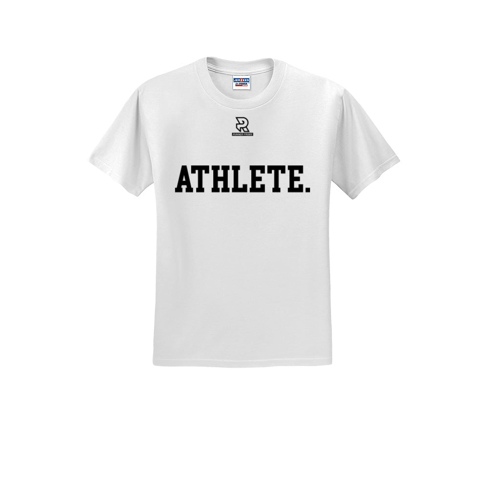 ATHLETE (Black) - Short Sleeve 50/50 Tee