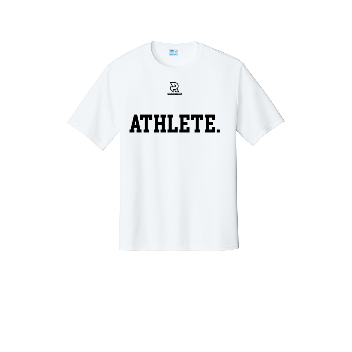 ATHLETE (Black) - Short Sleeve Performance Tee