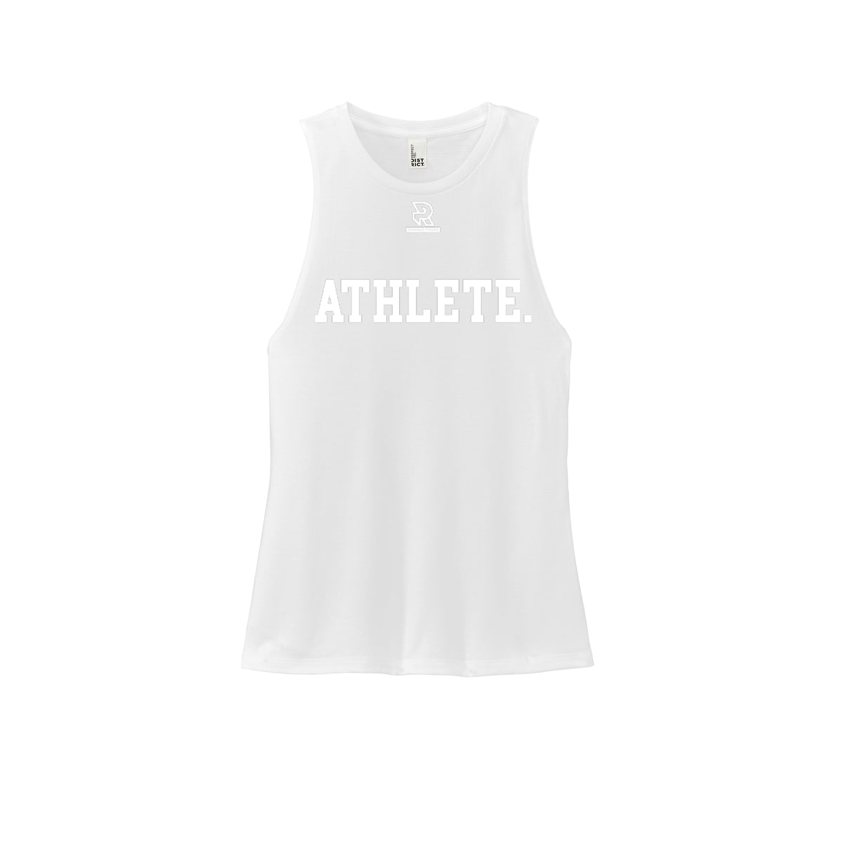 ATHLETE (White) - Womens Perfect Tri Muscle Tank