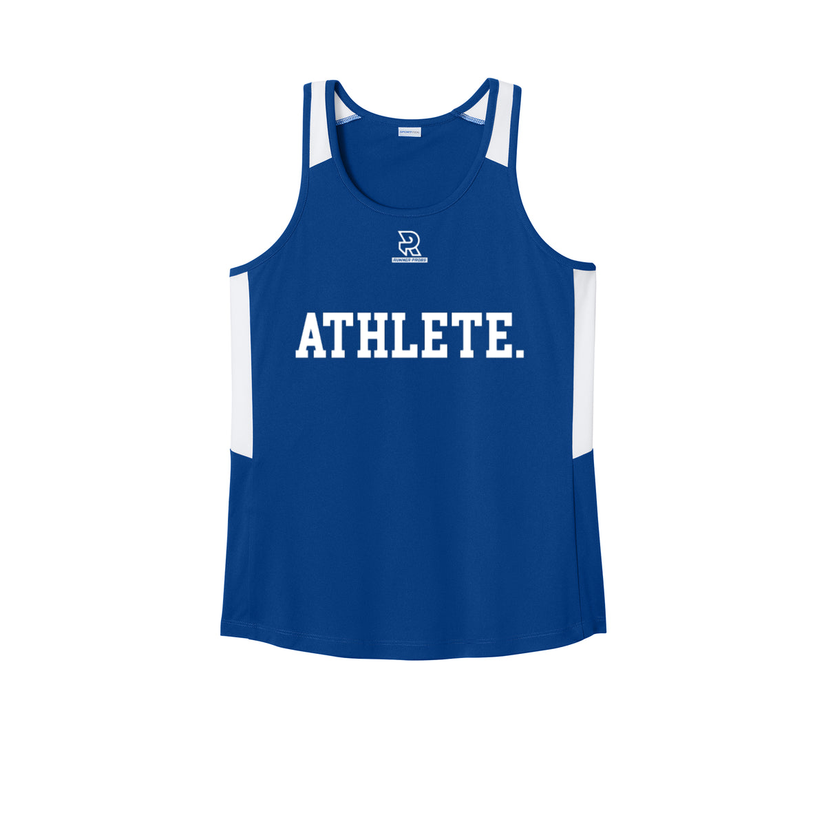 ATHLETE (White) - Womens Club Track Tank