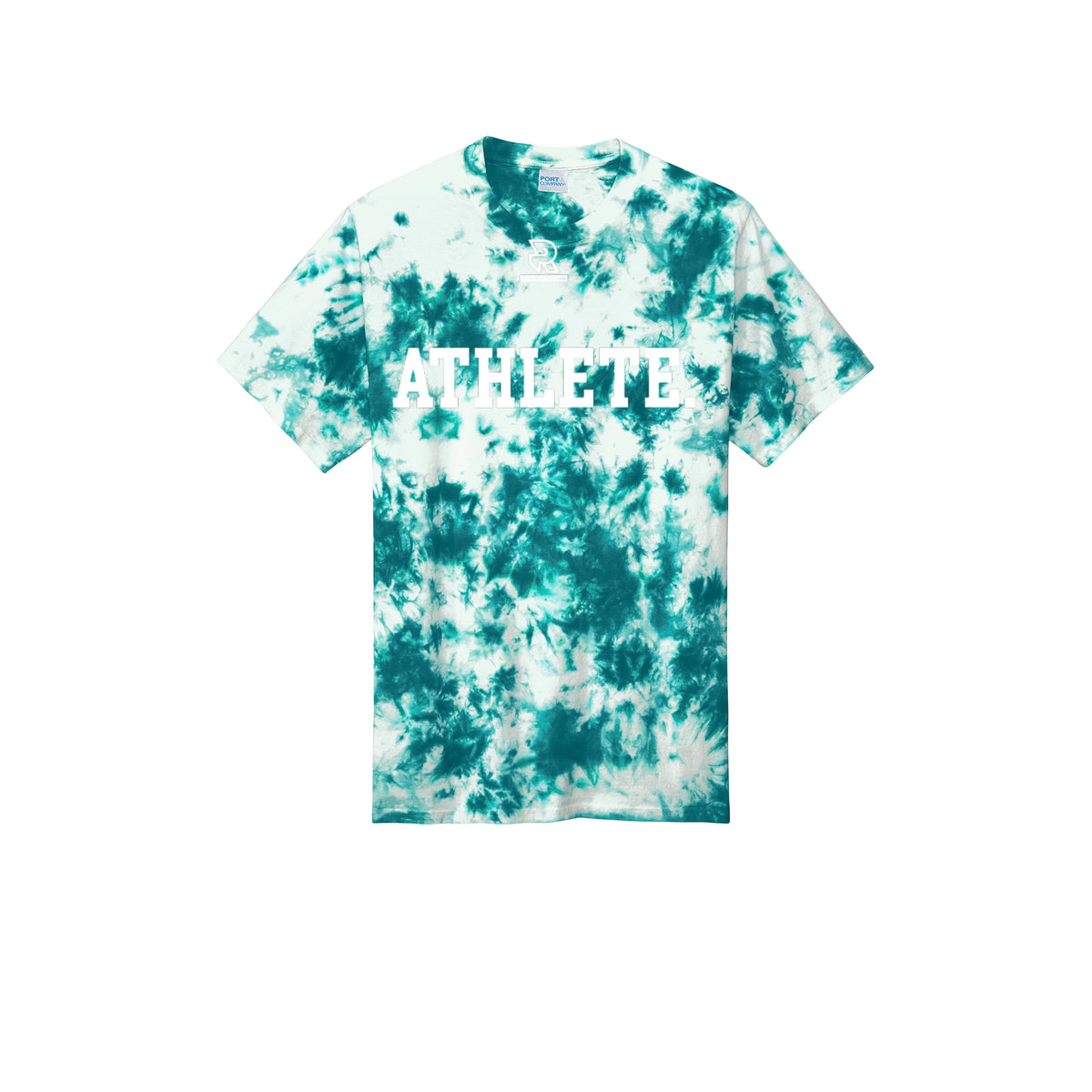 ATHLETE (White) - Short Sleeve Tie Dye Cotton Tee