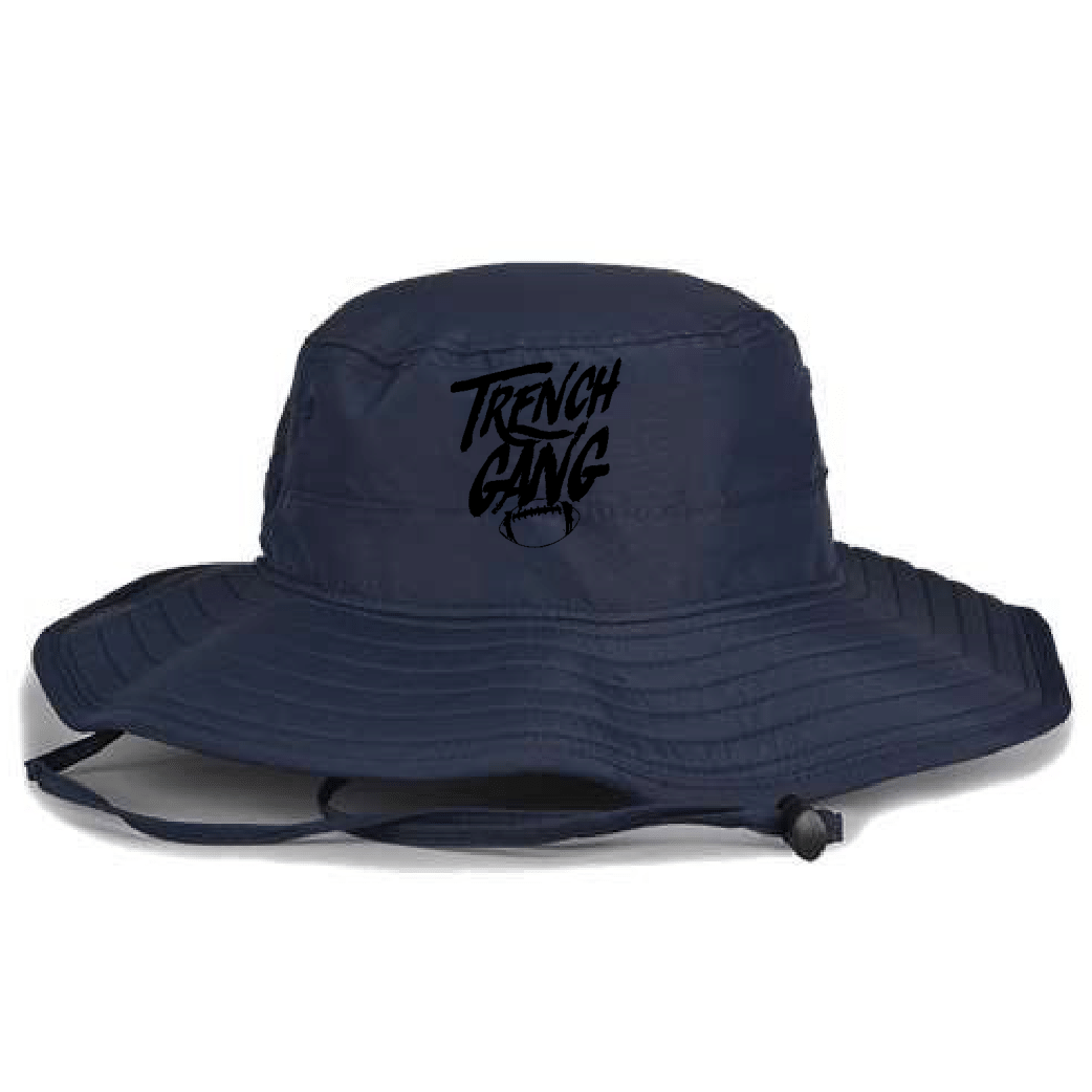 TRENCH GANG (Black) - Bucket Hat