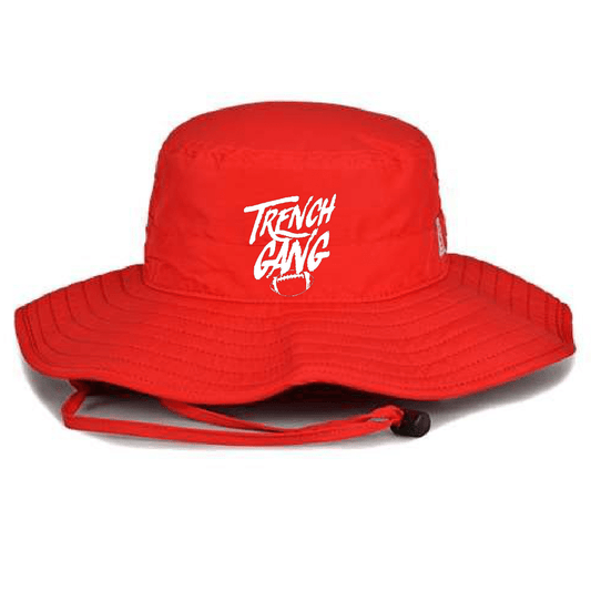 TRENCH GANG (White) - Bucket Hat