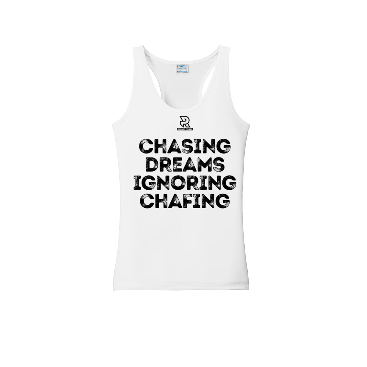 CHASING DREAMS (Black) - Womens Performance Tank