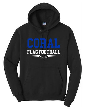 Coral Academy Flag Football Hoodie
