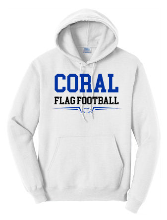 Coral Academy Flag Football Hoodie