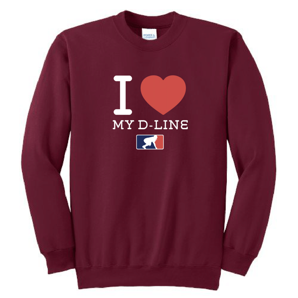 I <3 MY D-LINE - Crewneck