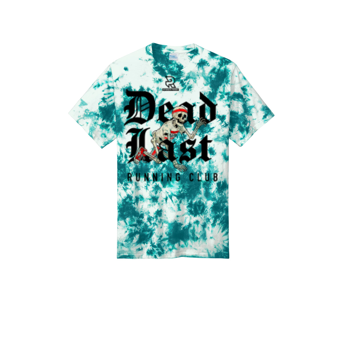 DEAD LAST (Black) - Short Sleeve Tie Dye Cotton Tee
