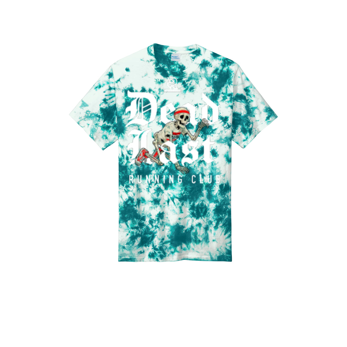 DEAD LAST (White) - Short Sleeve Tie Dye Cotton Tee