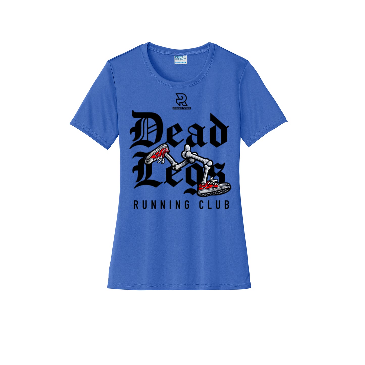 DEAD LEGS (Black) - Womens Short Sleeve Performance Tee