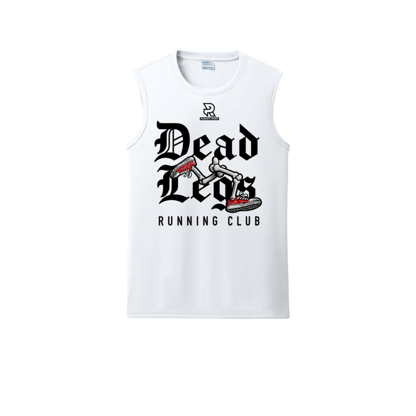 DEAD LEGS (Black) - Sleeveless Performance Tee