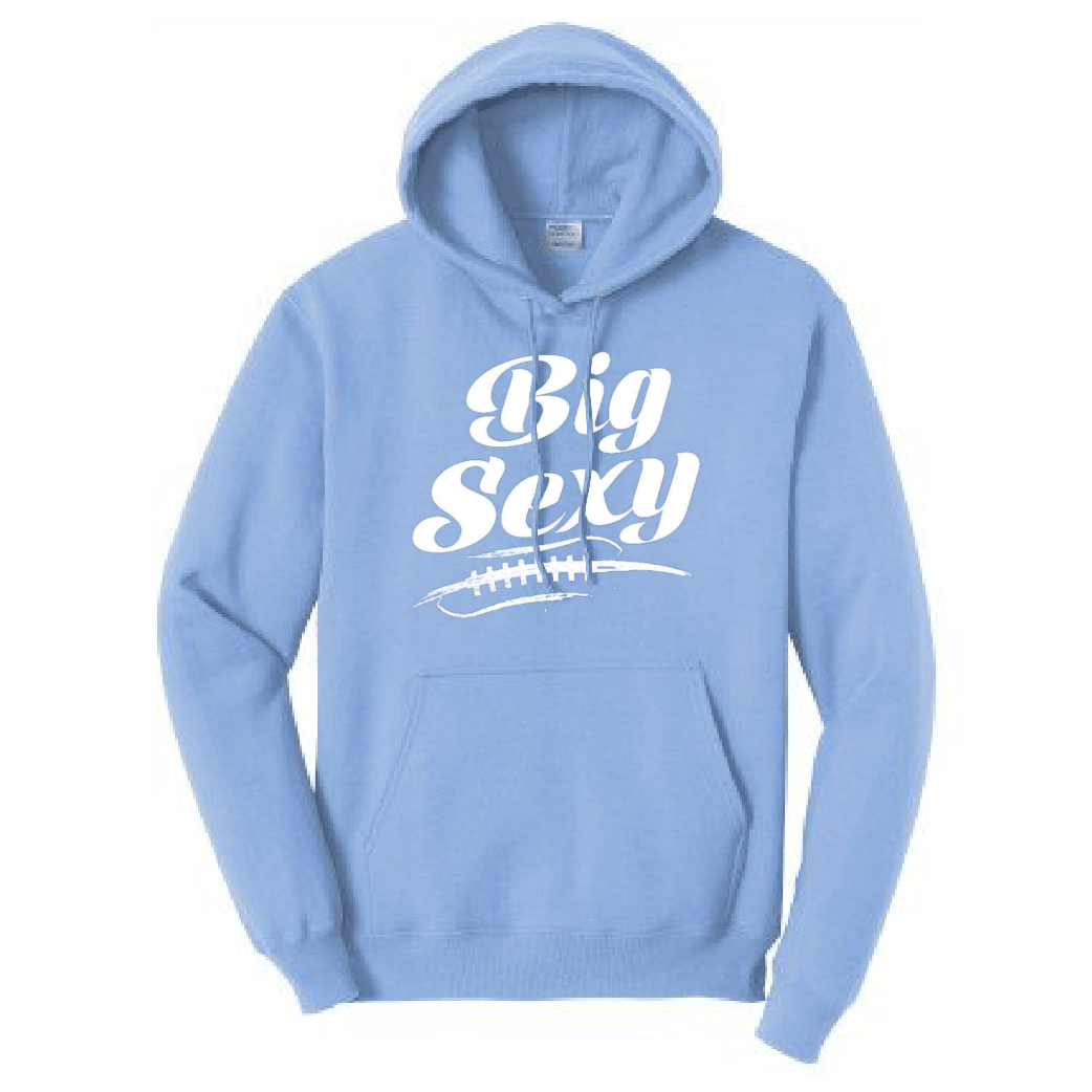 BIG SEXY (White) (A) - Hoodie