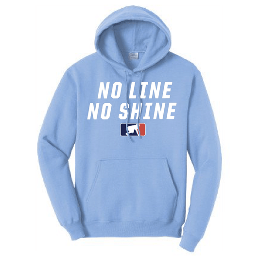 NO LINE NO SHINE - Youth Hoodie