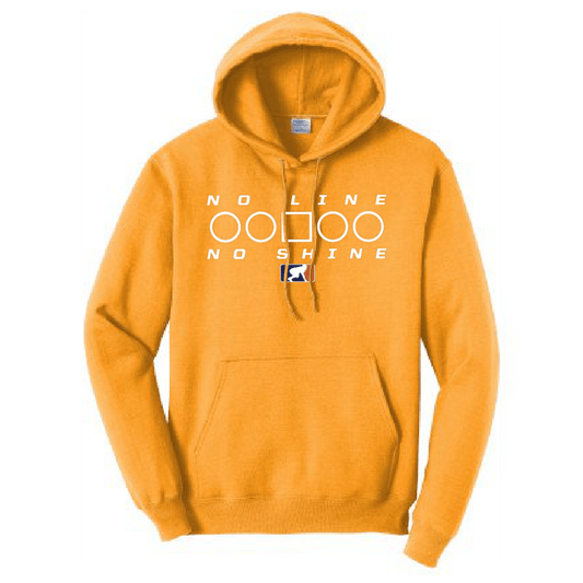 NO LINE NO SHINE TOO - Tall Hoodie