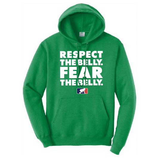 RESPECT THE BELLY - Heavyweight Hoodie