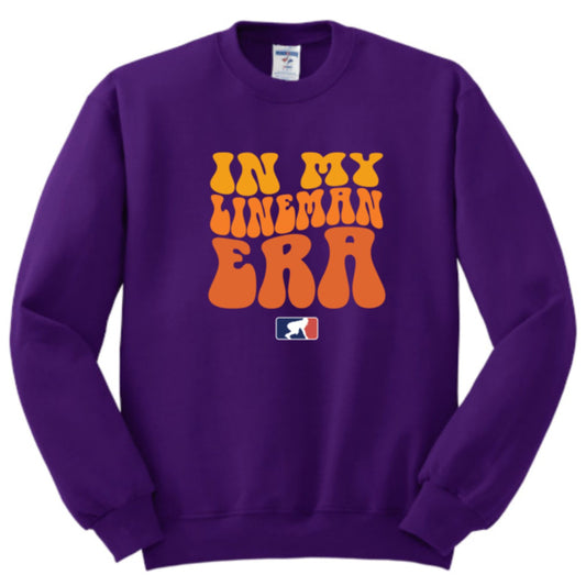 IN MY LINEMAN ERA (Color) - Crewneck