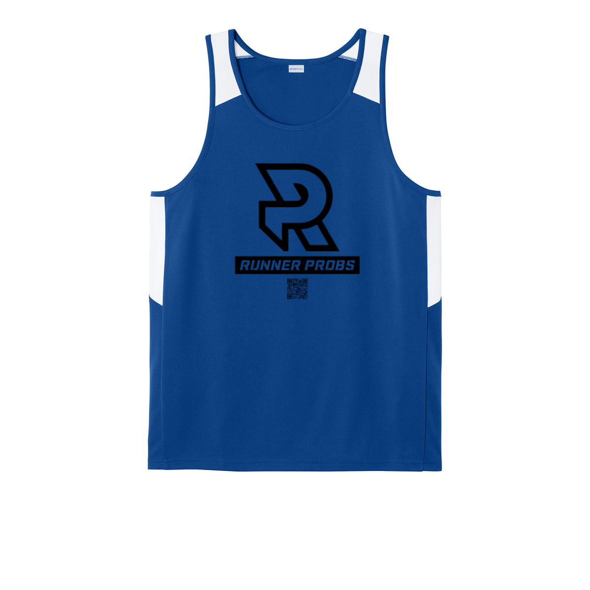 LOGO (Black) - Mens Club Track Tank