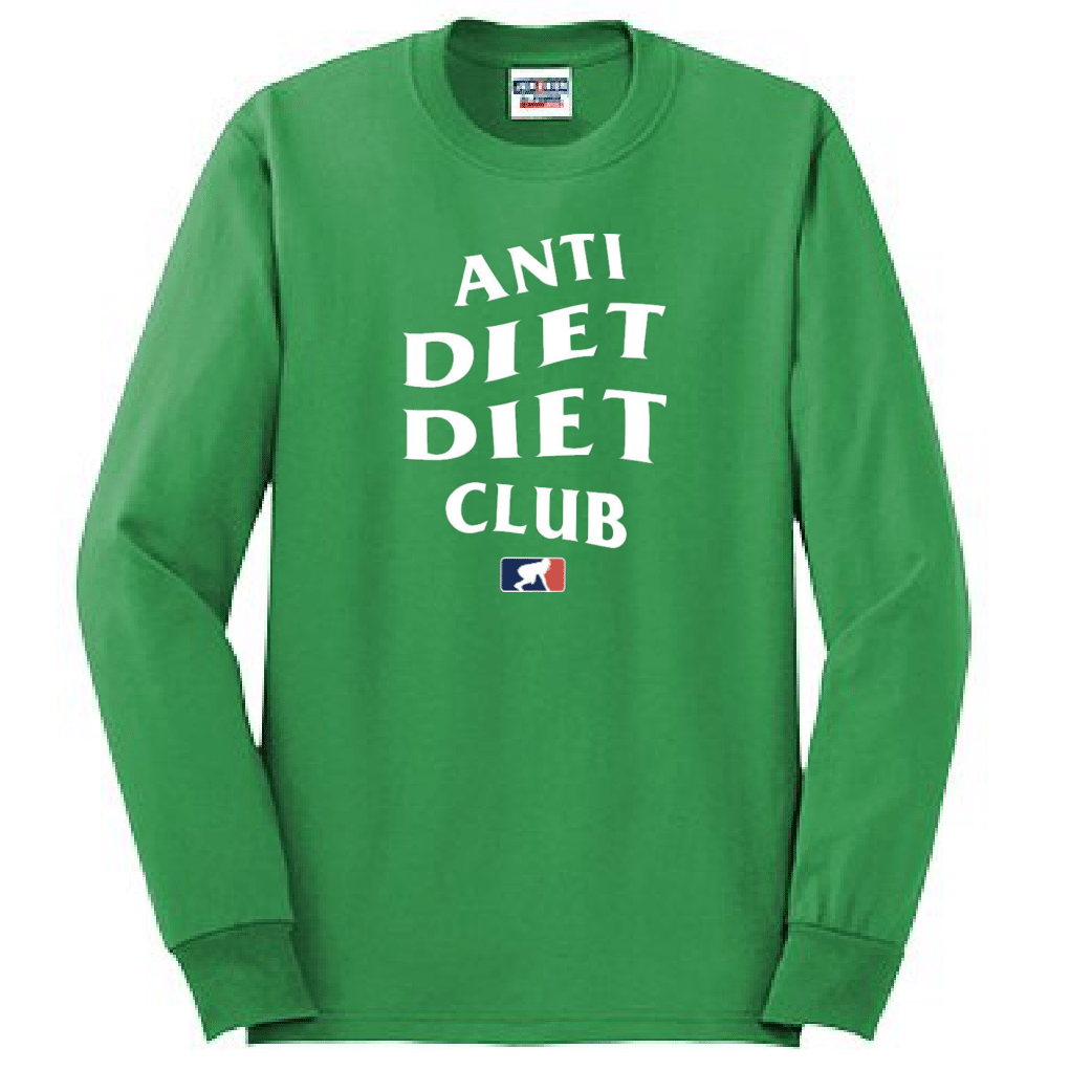 ANTI DIET CLUB - Long Sleeve T-Shirt
