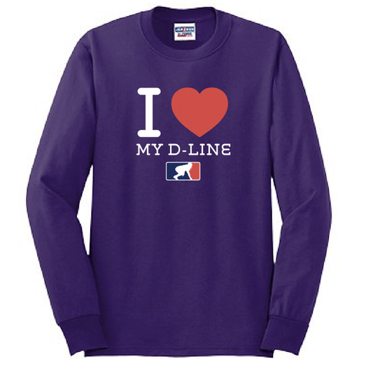 I <3 MY D-LINE - Tall Long Sleeve T-Shirt