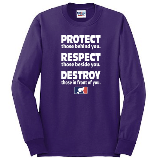 PROTECT RESPECT DESTROY - Tall Long Sleeve T-Shirt