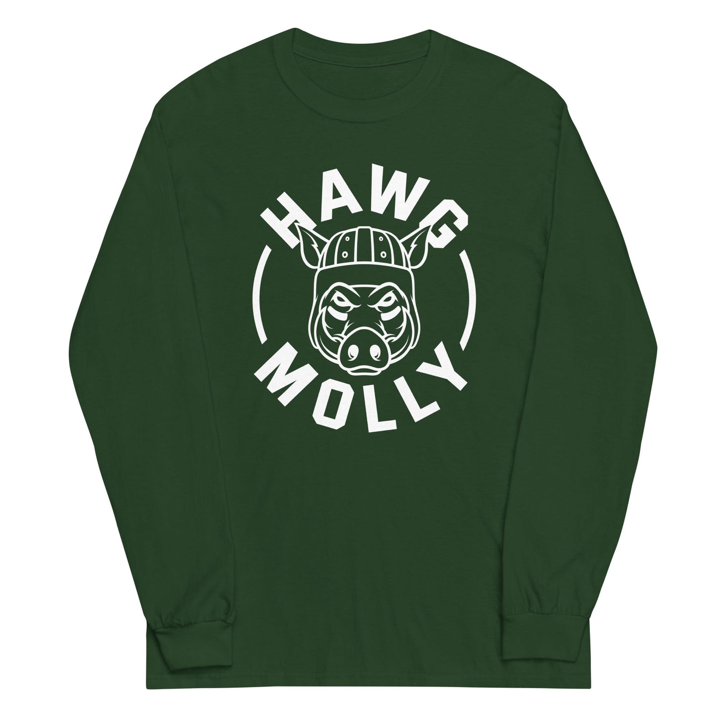 HAWG MOLLY (White) - Tall Long Sleeve T-Shirt