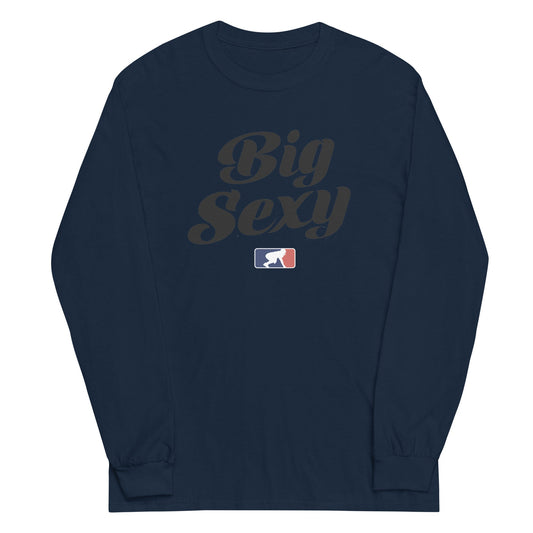 BIG SEXY (Black) - Tall Long Sleeve T-Shirt