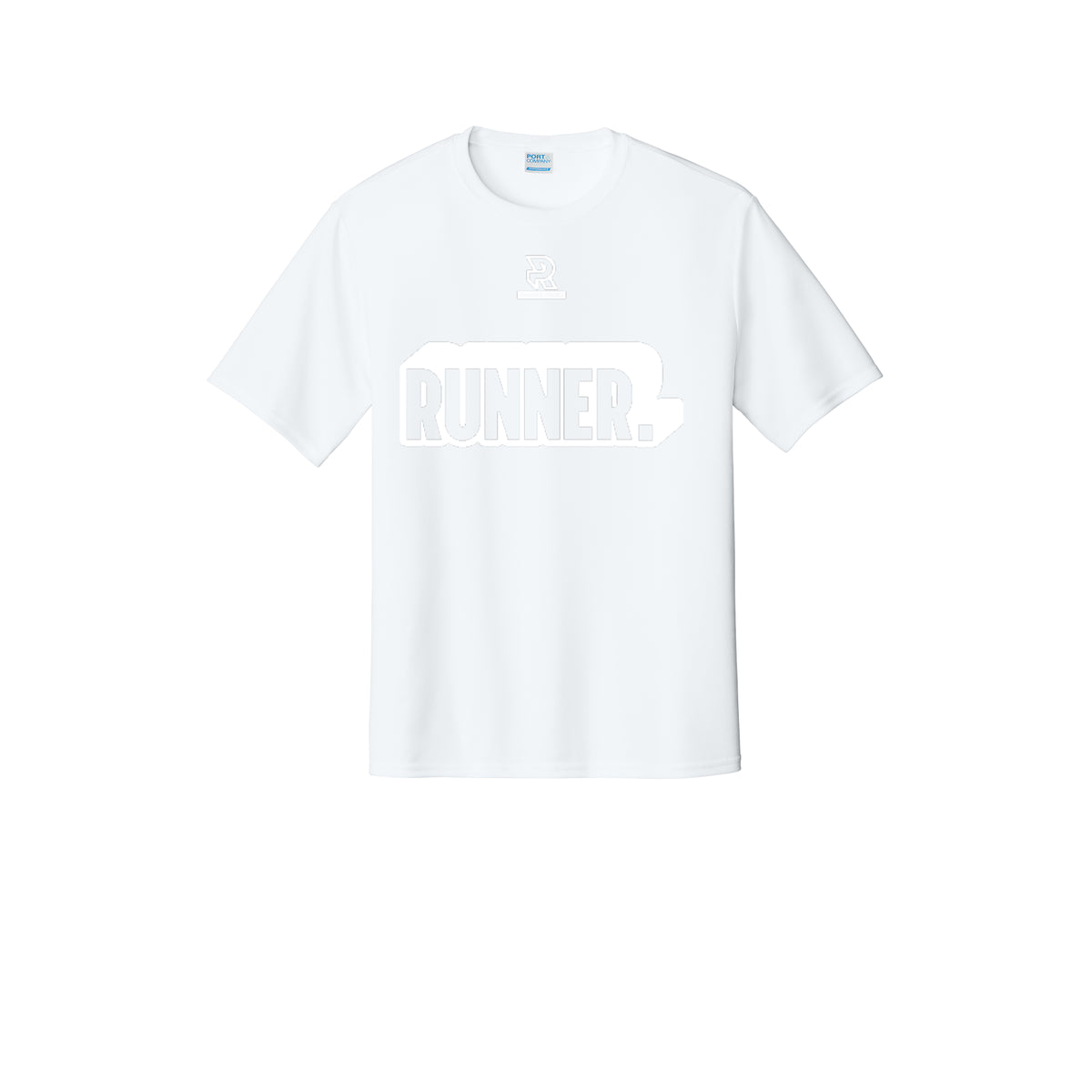 RUNNER DNA (White) - Short Sleeve Performance Tee