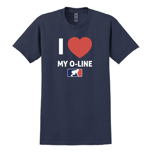 I <3 MY O-LINE - Youth T-Shirt