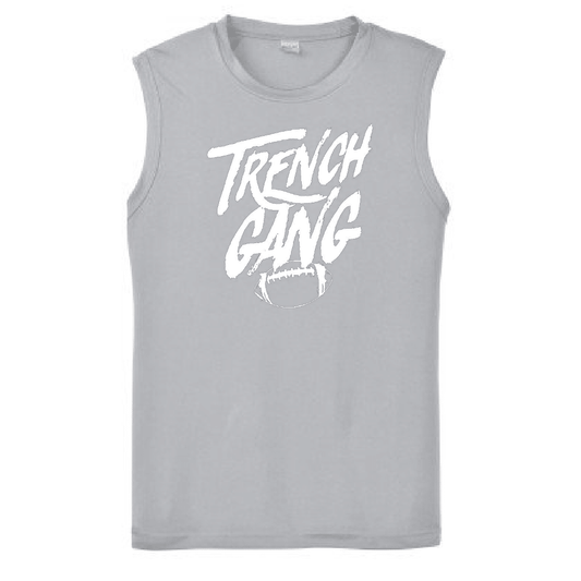 TRENCH GANG (Royal) - Muscle T-Shirt