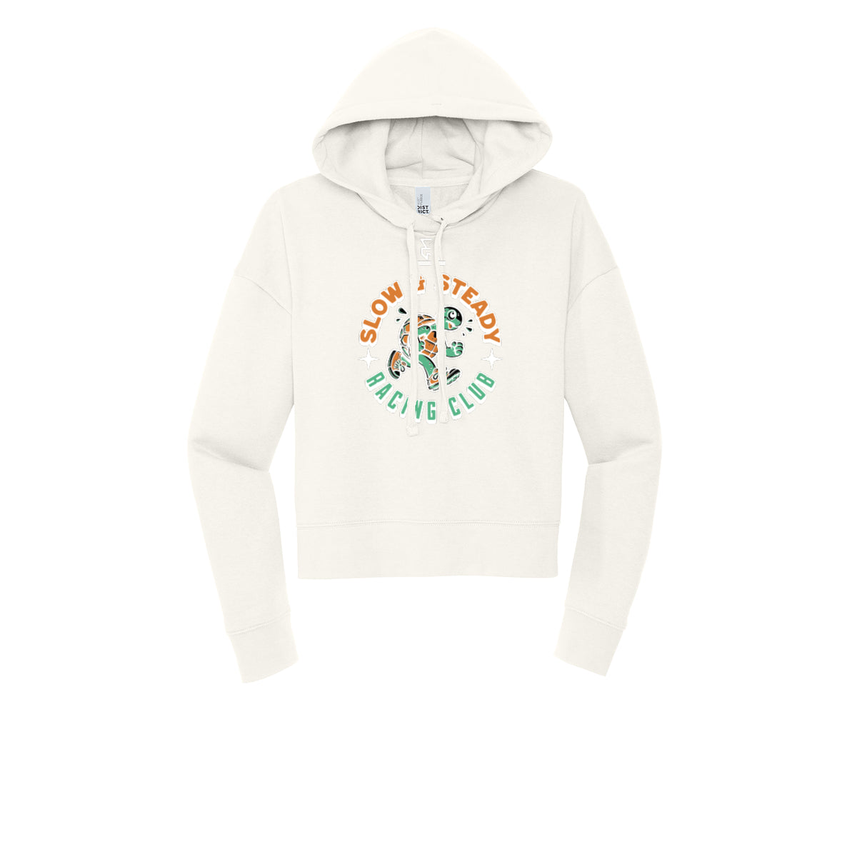 ATHLETE (White) - Womens Fleece Hoodie