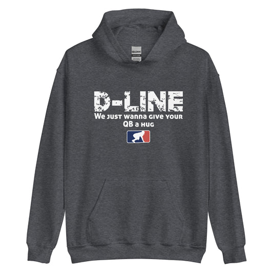 D-LINE QB HUGS - Youth Hoodie