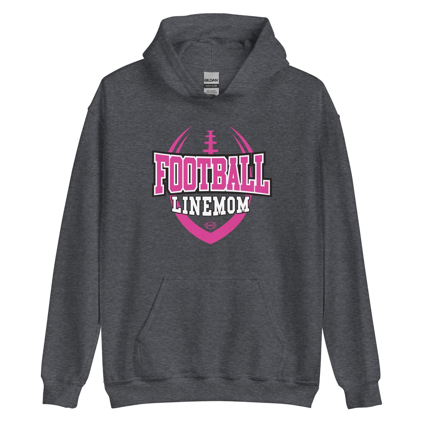 LINEMOM (Pink Logo) - Heavyweight Hoodie