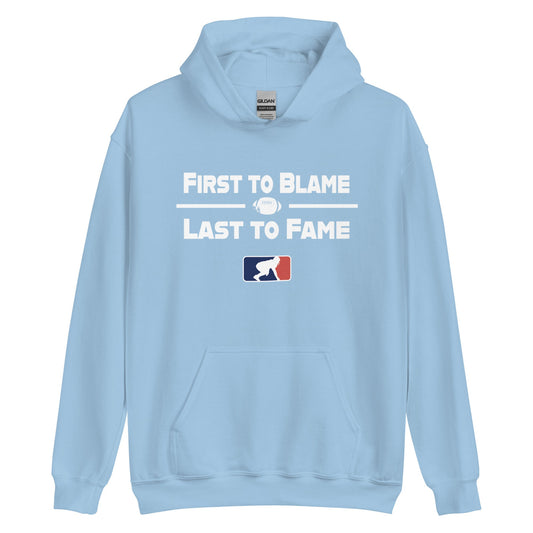 FIRST TO BLAME - Heavyweight Hoodie