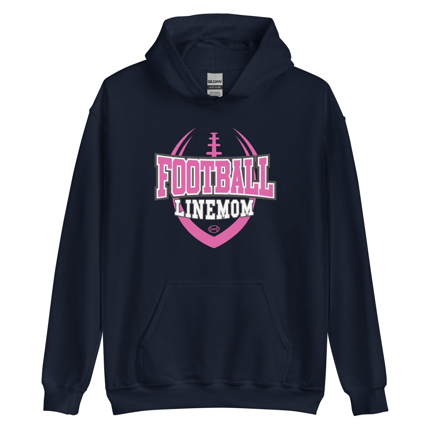 LINEMOM (Pink Logo) - Youth Hoodie