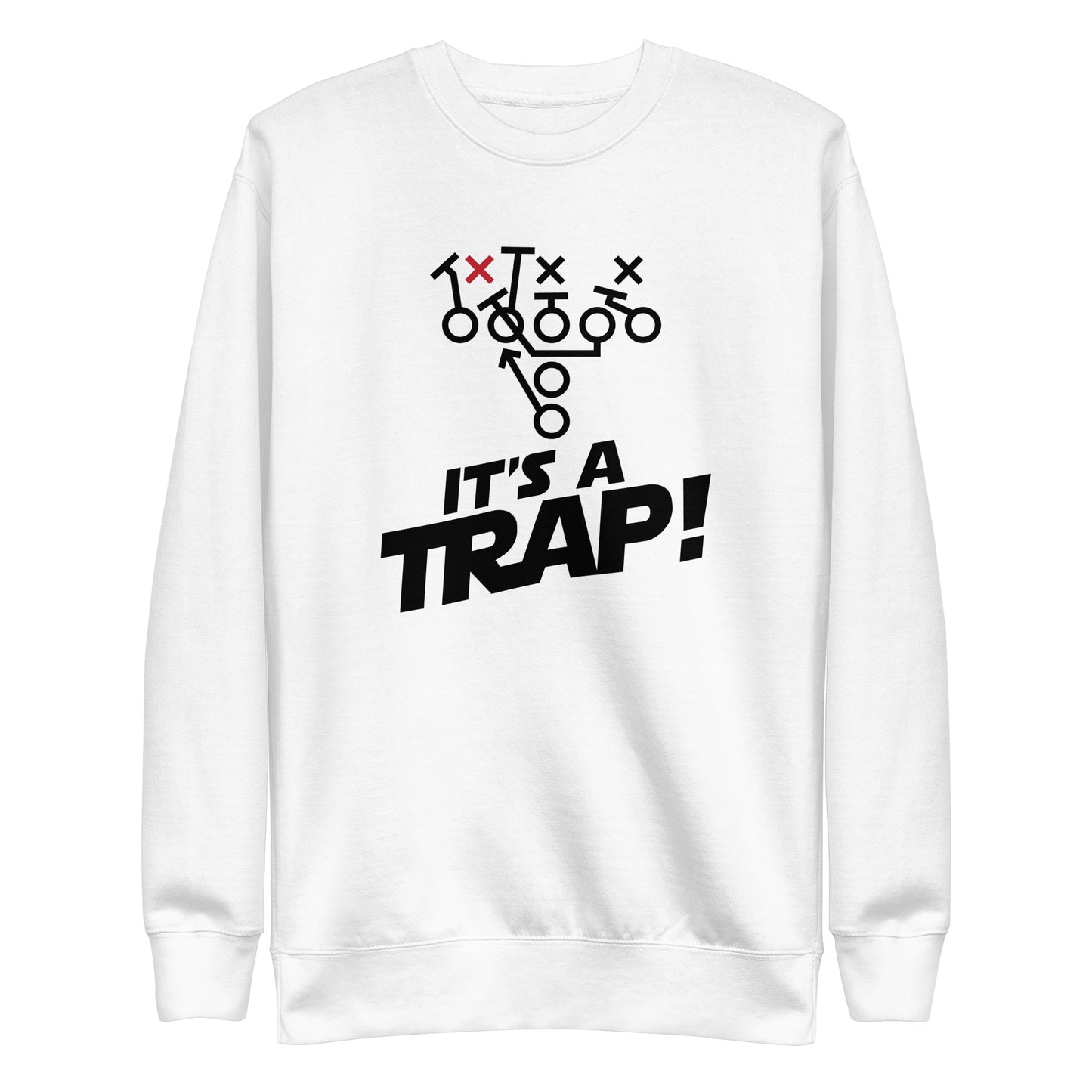 ITS A TRAP! (Black) - Crewneck