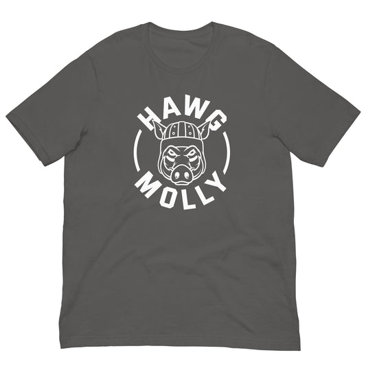 HAWG MOLLY (White) - Heavyweight T-Shirt