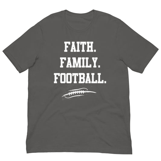 FAITH FAMILY FOOTBALL - Youth T-Shirt