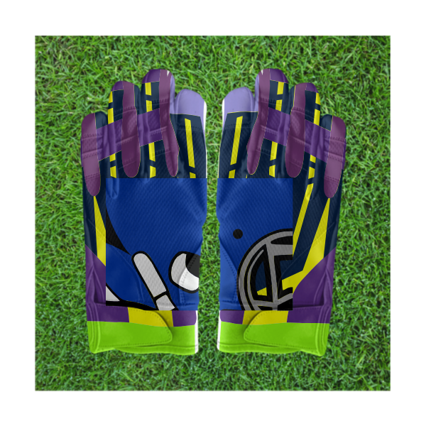 Victory Custom Football Gloves By The Pair (B1)